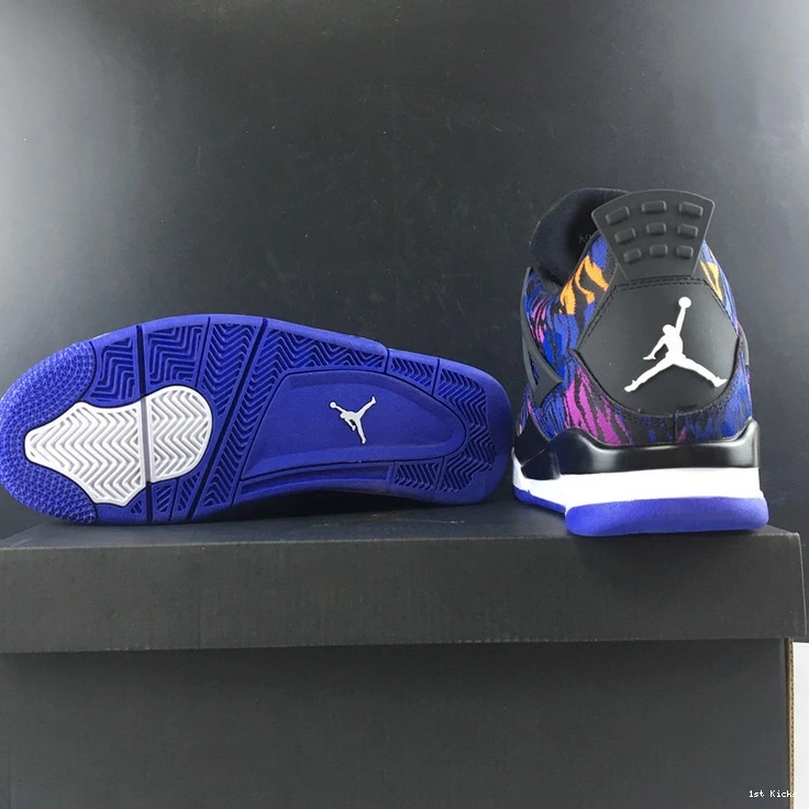 BQ9043-005 4 Rush - Black (GS) Violet Retro Jordan 1102